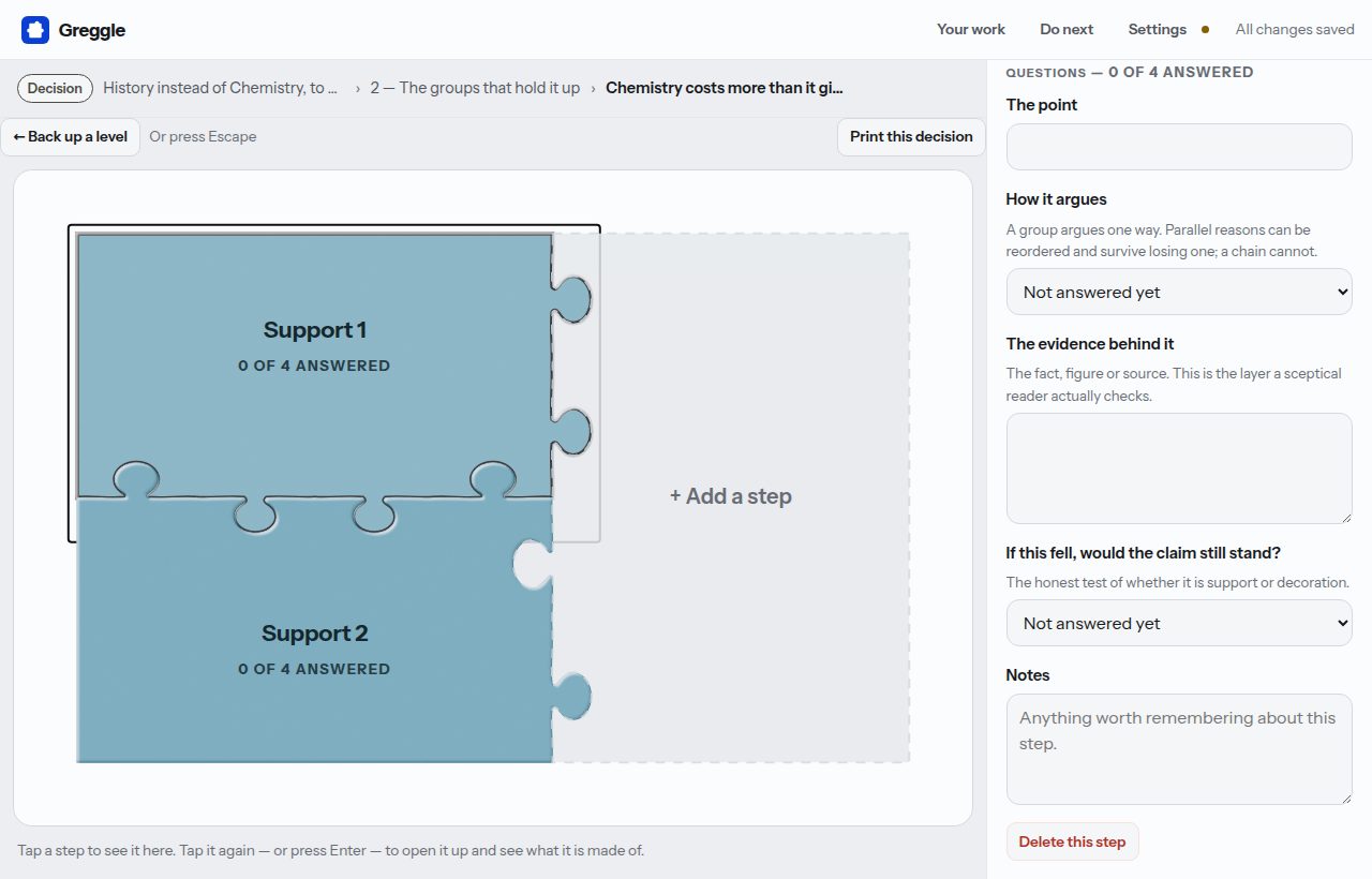 Inside Chemistry costs more than it gives: the board one level down